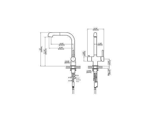 Заказать Смеситель для кухни с фильтром Timo Saona 2346/02FL + H851P00 в магазине сантехники Santeh-Crystal.ru