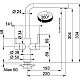 Заказать Смеситель для кухни с подключением к фильтру Franke Neptune 115.0627.653 в магазине сантехники Santeh-Crystal.ru