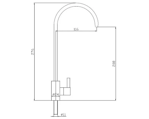 Купить Кран для фильтра Haiba HB4184 в магазине сантехники Santeh-Crystal.ru