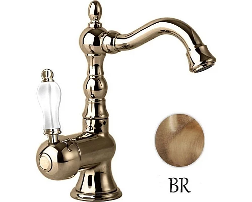 Купить Смеситель для раковины бронза Cezares Venezia VENEZIA-LSM2-02-Bi в магазине сантехники Santeh-Crystal.ru