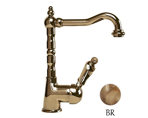 Приобрести Смеситель для раковины бронза, ручка металл Cezares Elite ELITE-LSM2-02-M в магазине сантехники Santeh-Crystal.ru