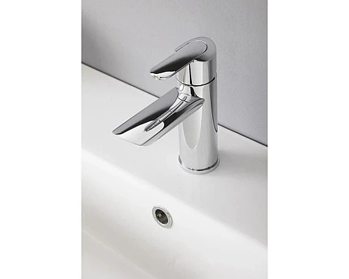 Приобрести Смеситель для раковины с донным клапаном хром, ручка хром Cezares Garda GARDA-LSM1-01-Cr в магазине сантехники Santeh-Crystal.ru