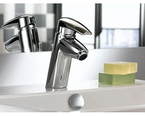 Заказать Смеситель для раковины с донным клапаном Jacob Delafon Panache E72240-CP в магазине сантехники Santeh-Crystal.ru