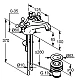 Купить Смеситель для раковины с донным клапаном Kludi Adlon 510120520 в магазине сантехники Santeh-Crystal.ru