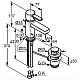 Заказать Смеситель для раковины с донным клапаном Kludi Zenta 382520575 в магазине сантехники Santeh-Crystal.ru