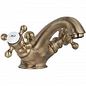 Смеситель для раковины с донным клапаном Gattoni Vivaldi 1231012V0br Смеситель для раковины с донным клапаном Gattoni Vivaldi 1231012V0br