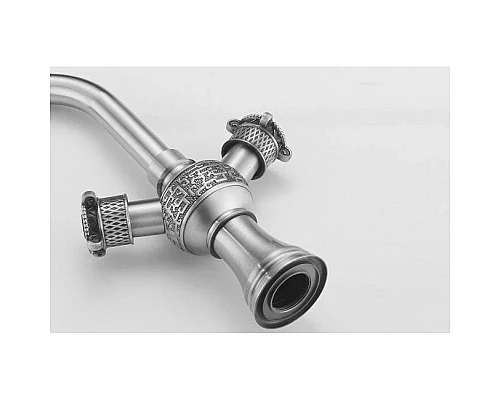 Купить Смеситель для раковины без донного клапана Zorg Antic A 2007U-SL в магазине сантехники Santeh-Crystal.ru