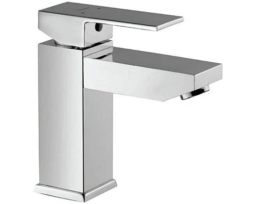 Купить Смеситель для раковины без донного клапана Jaquar Kubix-F KUB-CHR-35023FB в магазине сантехники Santeh-Crystal.ru