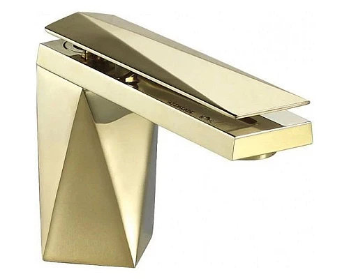 Заказать Смеситель для раковины с донным клапаном Bravat Diamond F118102G-1-ENG в магазине сантехники Santeh-Crystal.ru