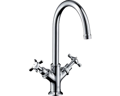 Заказать Смеситель для раковины с донным клапаном Axor Montreux 16502000 в магазине сантехники Santeh-Crystal.ru