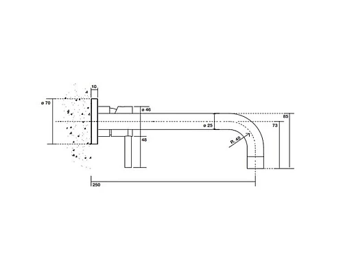 Купить Смеситель для раковины без донного клапана Kerasan Artwork 756098 в магазине сантехники Santeh-Crystal.ru