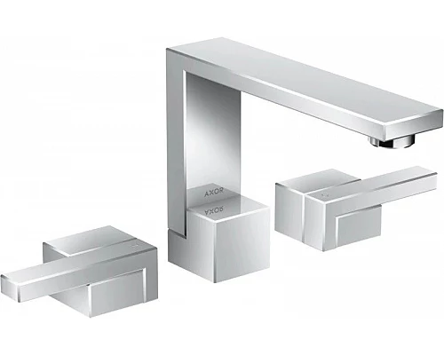 Приобрести Смеситель для раковины с донным клапаном Axor Edge 46050000 в магазине сантехники Santeh-Crystal.ru