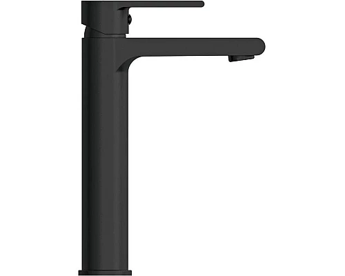 Купить Смеситель для раковины с донным клапаном Cersanit Brasko Black A63111 в магазине сантехники Santeh-Crystal.ru