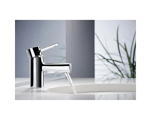 Купить Смеситель для раковины с донным клапаном Jacob Delafon Cuff E37301-CP в магазине сантехники Santeh-Crystal.ru