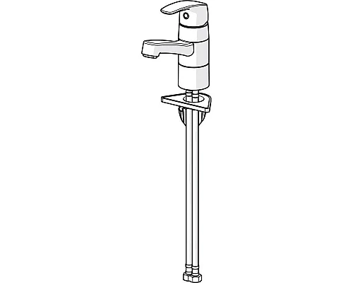 Купить Смеситель для раковины без донного клапана Oras Safira 1015F в магазине сантехники Santeh-Crystal.ru