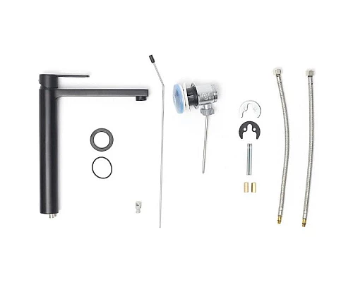 Заказать Смеситель для раковины с донным клапаном Paffoni Ringo RIN085NO в магазине сантехники Santeh-Crystal.ru