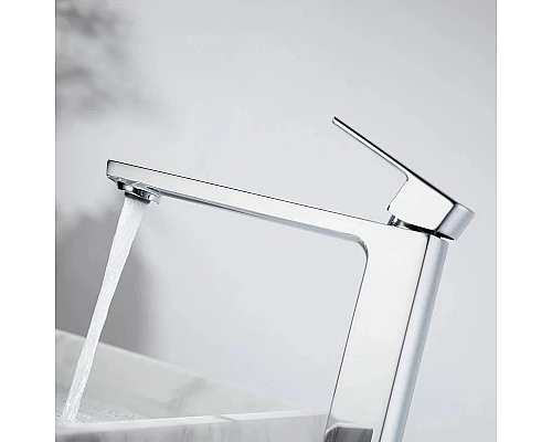 Заказать Смеситель для раковины без донного клапана Vincea Next VBF-1N2CH в магазине сантехники Santeh-Crystal.ru