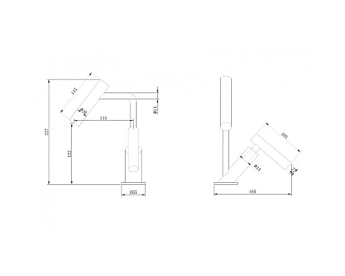Купить Смеситель для раковины Abber Zeitlos AF8914 в магазине сантехники Santeh-Crystal.ru
