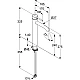 Заказать Смеситель для раковины без донного клапана Kludi Bozz 382865376 в магазине сантехники Santeh-Crystal.ru
