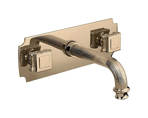 Заказать Встраиваемый смеситель на раковину бронза, ручки металл Cezares Olimp OLIMP-BLS2-02-O в магазине сантехники Santeh-Crystal.ru