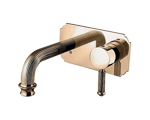 Приобрести Встраиваемый смеситель на раковину бронза Cezares Olimp OLIMP-BLSM2-02-L в магазине сантехники Santeh-Crystal.ru