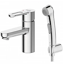 Смеситель для раковины с гигиеническим душем Bravat Stream-D F137163C-1