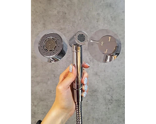 Гигиенический душ AltroBagno Modern 060116Cr со смесителем, хром