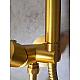 Гигиенический душ AltroBagno Modern 060117OrSp со смесителем, золотой матовый