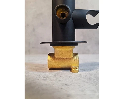 Гигиенический душ AltroBagno Modern 060119NeOp со смесителем, черный матовый