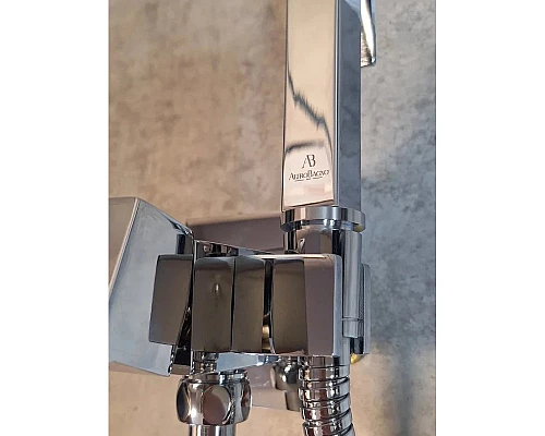 Гигиенический душ AltroBagno Beni aggiuntivi AltroBagnoBM060120Cr со смесителем, хром