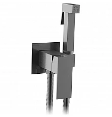 Гигиенический душ AltroBagno Beni aggiuntivi AltroBagnoBM060121GrMt со смесителем, оружейная сталь