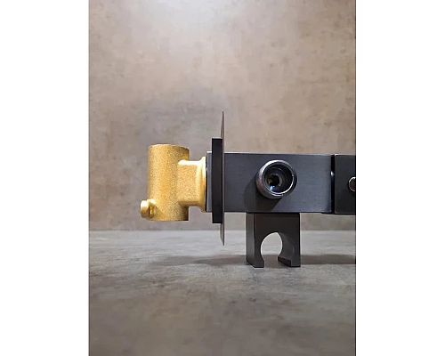 Гигиенический душ AltroBagno Beni aggiuntivi AltroBagnoBM060121GrMt со смесителем, оружейная сталь