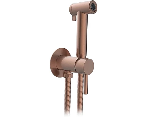Гигиенический душ AltroBagno Modern 060123RaSp со смесителем, медь матовая