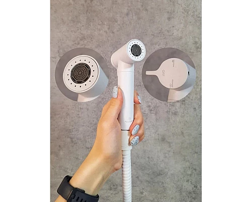 Гигиенический душ AltroBagno Modern 060124BiOp со смесителем, белый матовый