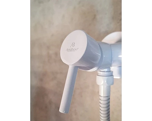 Гигиенический душ AltroBagno Modern 060125Bi со смесителем, белый глянец