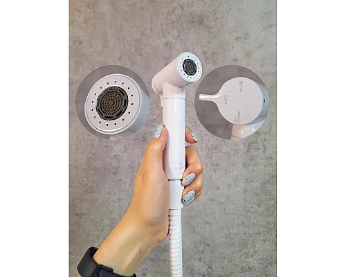 Гигиенический душ AltroBagno Modern 060125Bi со смесителем, белый глянец