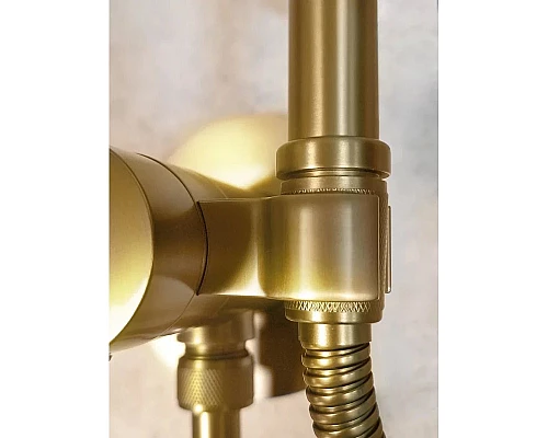 Гигиенический душ AltroBagno Beni aggiuntivi AltroBagnoBM060403OrSp с термостатом, золотой матовый