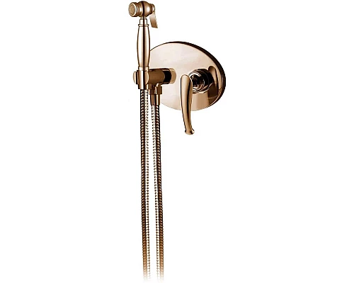Гигиенический душ AltroBagno Beatrice AltroBagnoBeatrice060114ROr со смесителем, розовое золото