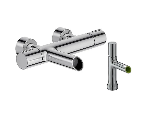 Заказать Комплект смесителей Jacob Delafon Toobi E8992-CP + E7329-CP в магазине сантехники Santeh-Crystal.ru