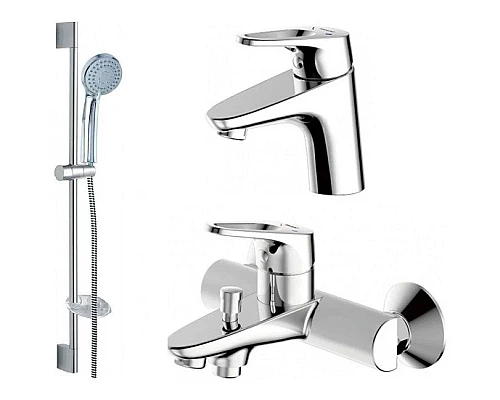 Заказать Комплект смесителей Bravat Drop-D F00312C в магазине сантехники Santeh-Crystal.ru