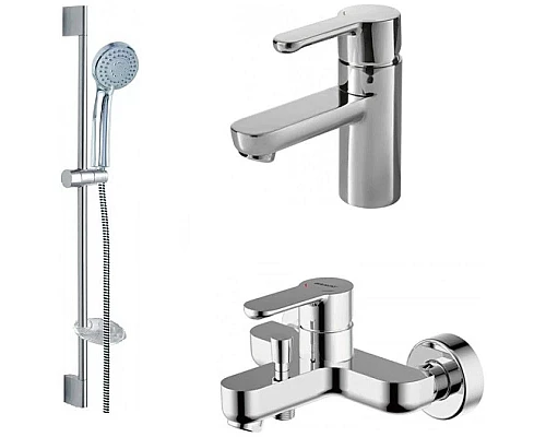 Заказать Комплект смесителей Bravat Stream F00310C в магазине сантехники Santeh-Crystal.ru