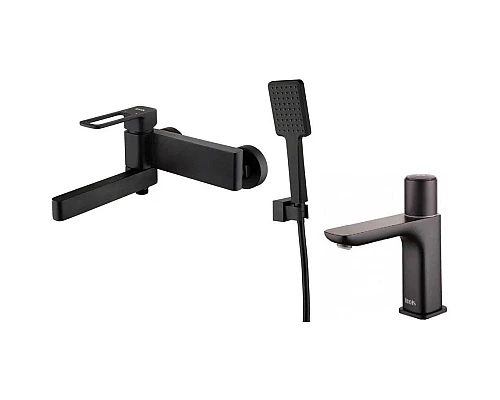 Заказать Комплект смесителей IDDIS Slide SLIBL00I02 + SLIBLBTI01 в магазине сантехники Santeh-Crystal.ru