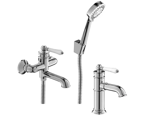 Заказать Комплект смесителей IDDIS Oxford OXFSB02I02 + OXFSB00I01 в магазине сантехники Santeh-Crystal.ru