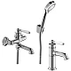 Заказать Комплект смесителей IDDIS Oxford OXFSB02I02 + OXFSB00I01 в магазине сантехники Santeh-Crystal.ru
