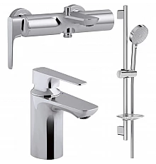 Комплект смесителей Jacob Delafon Aleo+ E72319-CP + E72314-CP + E99898RU-CP