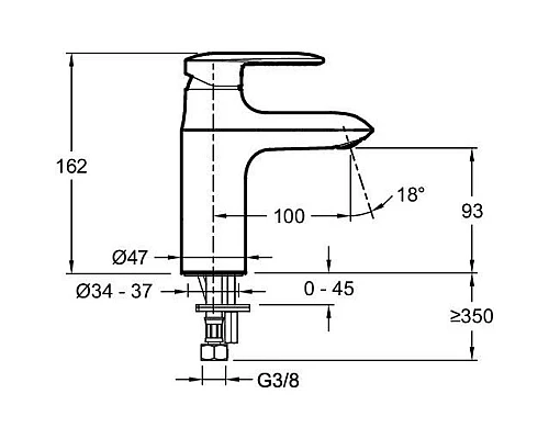 Купить Комплект смесителей Jacob Delafon Kumin E99460-CP + E99447-CP + E99898RU-CP в магазине сантехники Santeh-Crystal.ru