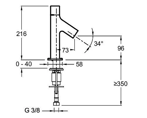 Купить Комплект смесителей Jacob Delafon Talan E10089RU-CP + E10378RU-CP + E99898RU-CP в магазине сантехники Santeh-Crystal.ru