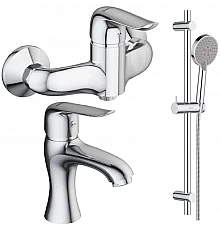 Комплект смесителей Damixa Palace Evo 322000000 + 320210000 + 918100000