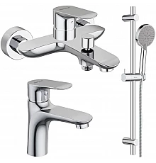 Комплект смесителей Damixa Palace Grand 461000000 + 460210000 + 918100000