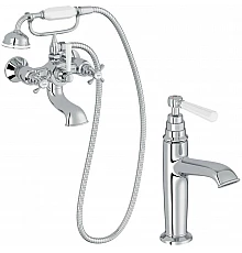 Комплект смесителей Jacob Delafon Cleo 1889 E24313-CP + E24308-CP